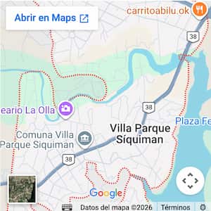 Ver ubicación en el mapa de cabaña en Parque Siquiman con pileta