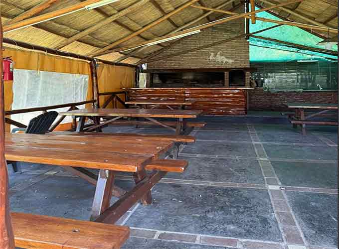 Alquiler cabañas con asador.