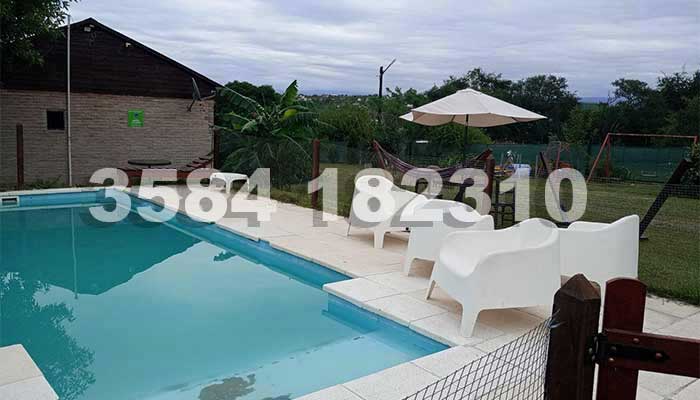 Alquiler cabañas con pileta en Siquiman