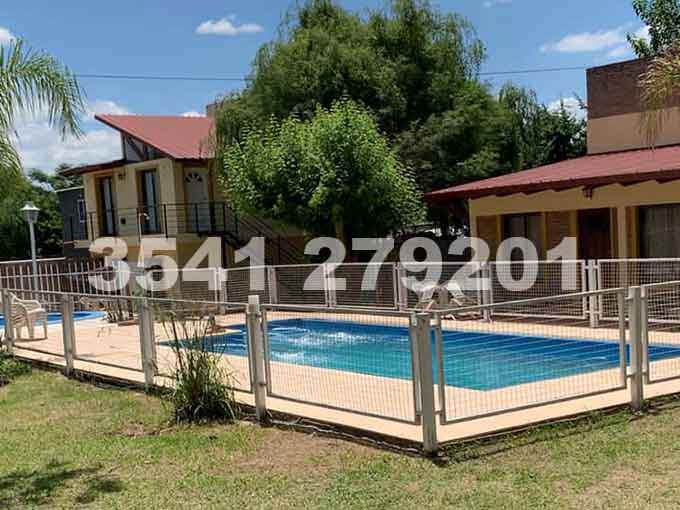 Alquiler cabañas con parque y pileta