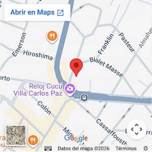 Ubicación casa para 9 con piletasa 30 metros del Cu Cú
