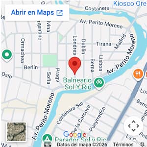 Ver ubicación casa centrica para 6 a 9 personas con pileta