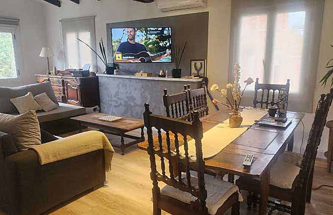 alquiler casa con TV y Wu Fi